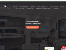 Tablet Screenshot of hotwire-electric.com
